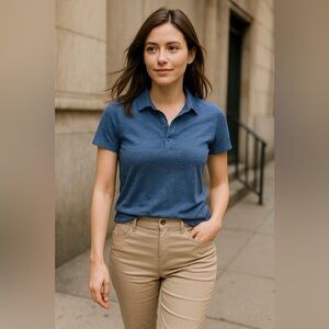 Men's Blue Polo Shirt